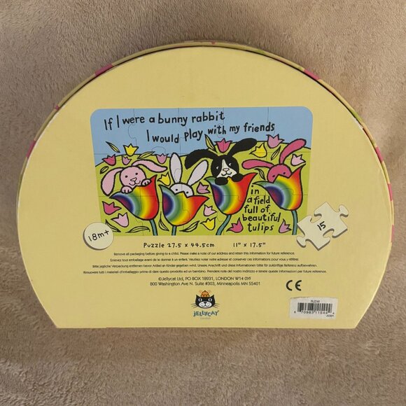 JELLYCAT Set of 2 PUZZLES for Toddler Girls Ages 18+ Months - Picture 4 of 4